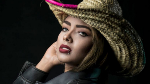  La modelo yemení Entesar Al-Hammadi. (Twitter)