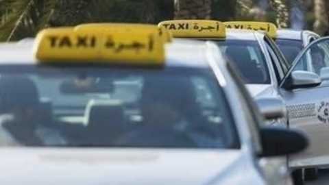 Taxis en Abu Dhabi. (Twitter)
