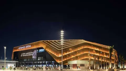 Una imagen del Etihad Arena de Abu Dhabi. (WAM)