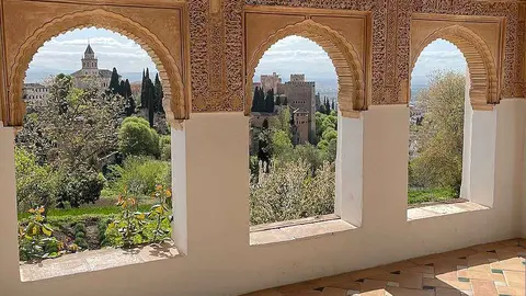 Perspectiva actual de la Alhambra. (@alhambracultura)