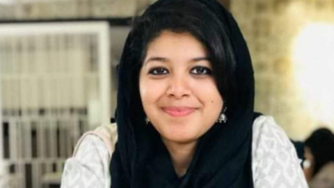 La doctora india Maha Basheer en una imagen de Twitter.