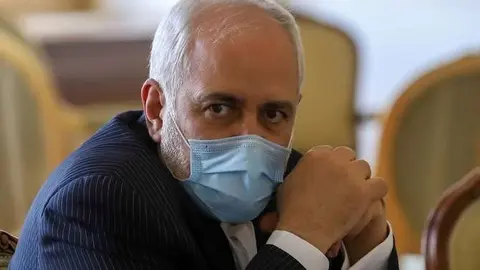 El ministro de Relaciones Exteriores de Irán, Mohammad Javad Zarif. (WANA)