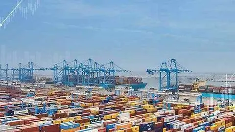Una imagen de un puerto en Abu Dhabi.