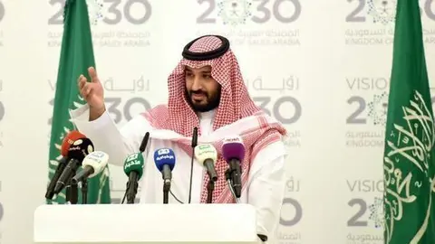  El príncipe heredero de Arabia Suadita, Mohammed bin Salman. (SPA)