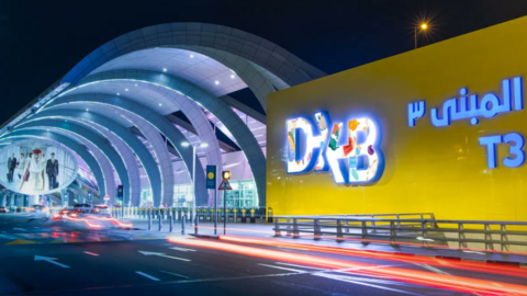 Terminal 3 del Aeropuerto Internacional de Dubai, (Emirates)