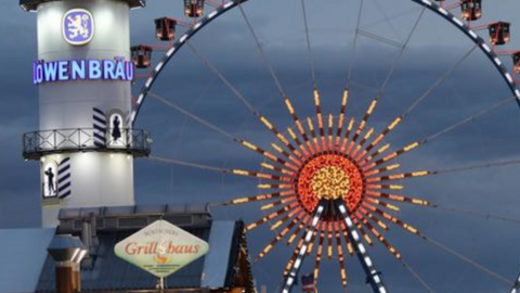 Oktoberfest tradicional en Múnich, antes de la pandemia. (Twitter)