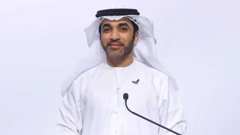 El doctor Saif Al Dhaheri, portavoz oficial de la Autoridad Nacional de Gestión de Crisis y Emergencias (NCEMA)