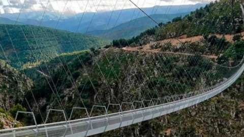 El puente se encuentra a 175 metros por encima dle río Paiva. (Fuente externa)
