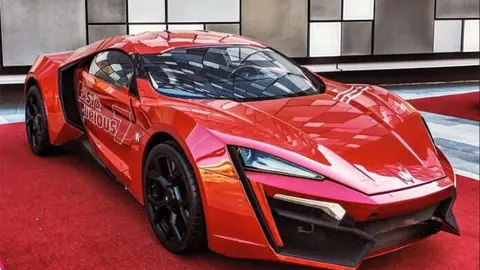 El deportivo Lykan HyperSport de la firma de Dubai W Motors. (Fuente externa)