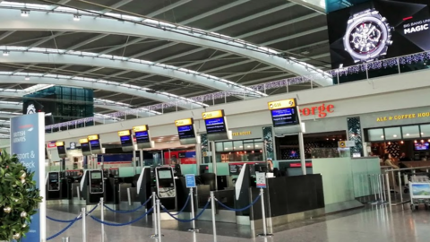 Aeropuerto de Londres-Heathrow, principal base de operaciones de Britush Airways. (EL CORREO)