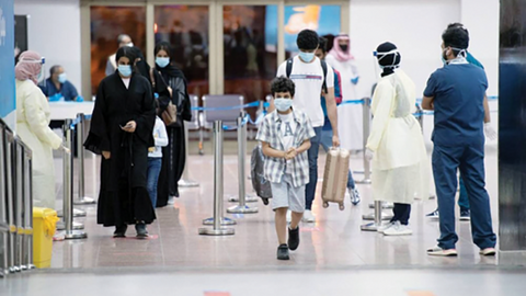 Un aeropuerto en Arabia Saudita.  (Arab News)