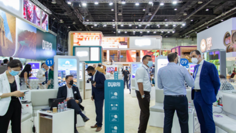 Arabian Travel Market en Dubai en 2021. (Dubai Media Office)