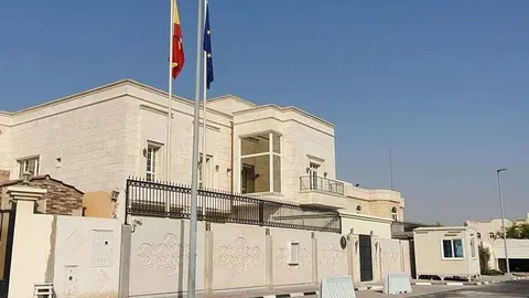 Sede de la Embajada de España en Doha, capital de Qatar. (Google Map)