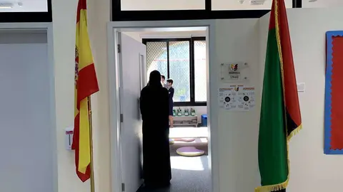 Una imagen del Colegio Español de Abu Dhabi. (EL CORREO)