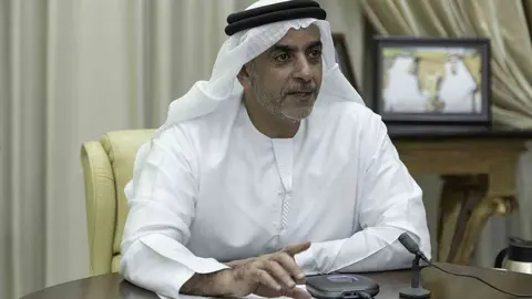 El teniente general jeque Saif bin Zayed Al Nahyan, viceprimerministro y ministro del Interior de Emiratos Árabes Unidos. (WAM)