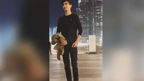 Bashir Al Ghazawi, el estudiante jordano. (Fuente externa)