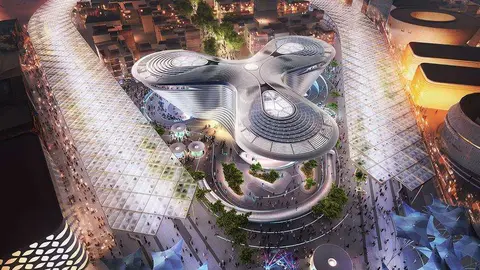 El Pabellón de Movilidad de la Expo 2020 de Dubai. (Fuente externa)