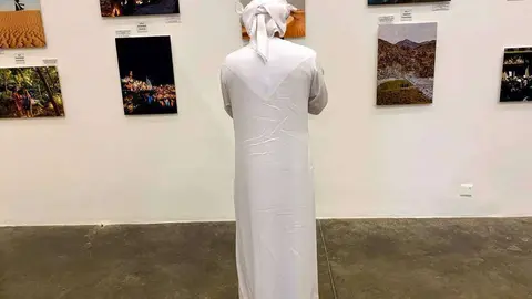 A modo ilustrativo, una exhibición artística en Dubai. (EL CORREO)