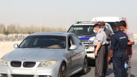 Una imagen de la Policía de Abu Dhabi de su perfil de Twitter.