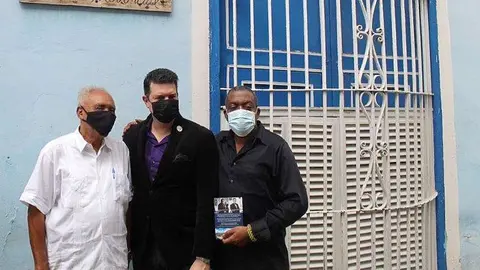 De izquierda a derecha, Rodulfo Vaillant, Daniel Martín Subiaut y Raulicer García. (Sergio Martínez)