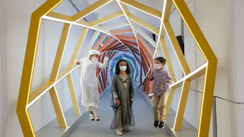 Una imagen del Museo Infantil en el Louvre Abu Dhabi. (WAM)