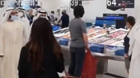 Captura de pantalla del vídeo publicado en Twitter por @Rania_bn.