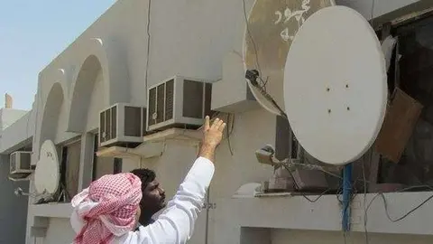 Antenas en Emiratos Árabes. (Fuente externa)