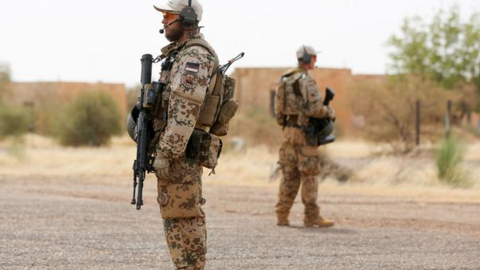 Sodados alemanes en Mali. (Fuente externa)