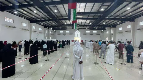 Centro de pruebas de diagnóstico de Covid-19 en EAU. (EL CORREO)