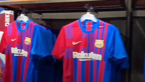 Segunda equipación del FC Barcelona. (Fuente externa)