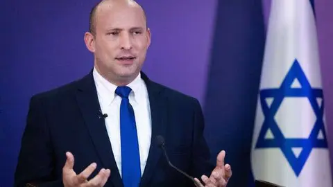 El primer ministro de Israel Naftali Bennett.