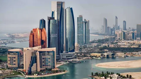 Una imagen del centro de Abu Dhabi. (WAM)