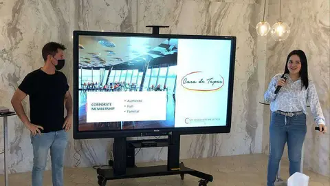 Presentación de Casa de Tapas como nuevo miembro del Spanish Business Council. (EL CORREO)