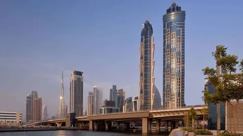 Una imagen del hotel JW Marriott Marquis Dubai.