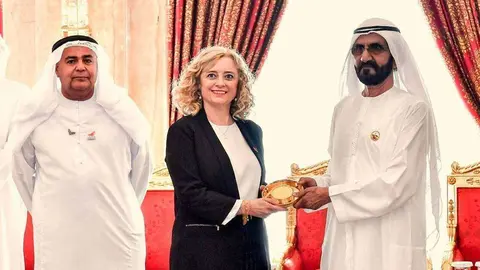 La española Lourdes Vega es una de las titulares de Visa Dorada de EAU. (WAM)