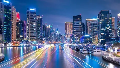 Una imagen de Dubai Marina. (WAM)