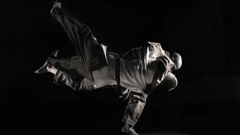 La selección de Judo de Emiratos Árabes participa en las Olimpiadas. (WAM)