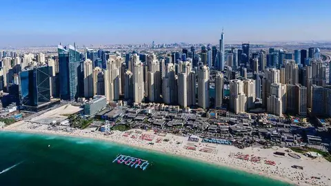 Perspectiva de JBR en Dubai. (WAM)