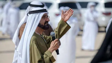 El jeque Mohammed bin Rashid, vicepresidente de EAU y gobernante de Dubai. (Fuente externa)