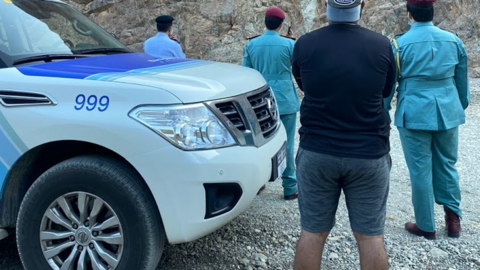 Policía del emirato de Sharjah. (EL CORREO)