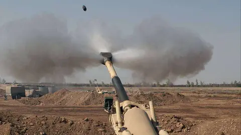 Lanzamiento de un misil balístico. (pxhere.com)