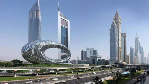 Una imagen del Museo del Futuro en el centro de Dubai. (WAM)