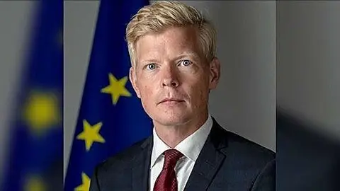 El diplomático sueco Hans Grundberg. (Fuente externa)