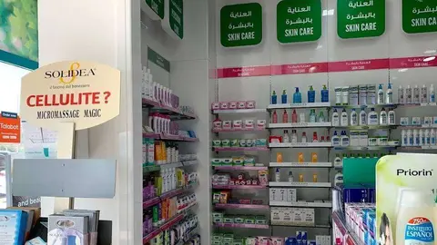 Una farmacia en Emiratos Árabes a modo ilustrativo. (EL CORREO)