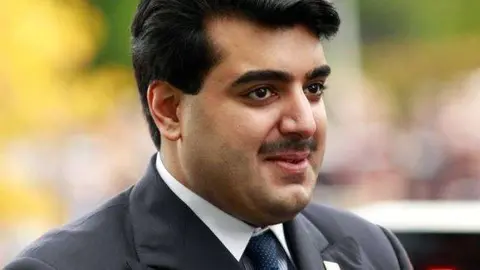 El jeque Hamad bin Abdullah Al Thani, primo del emir de Qatar y coleccionista de antigüedades. (Fuente externa)