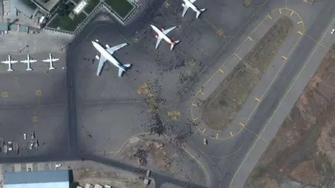 Aviones militares estadounidenses. (Fuente externa)