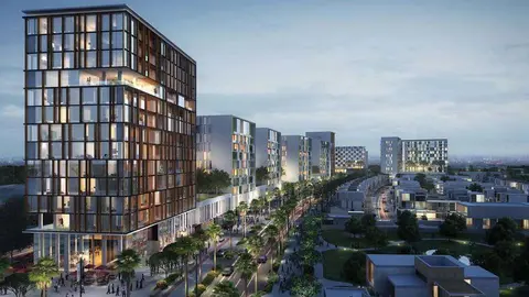 Edificios The Pulse en Dubai South. (Fuente externa)