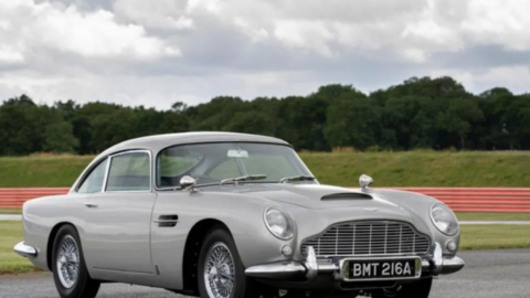 Una imagen del coche clásico antes de su robo en Florida. (Fuente externa)
