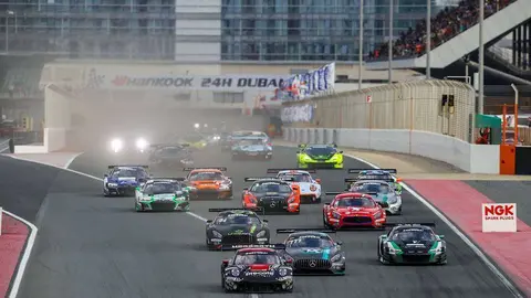 Una prueba de automovilismo en Dubai. (WAM)