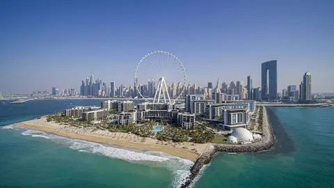 Turismo de Dubai difundió esta imagen del emirato.
